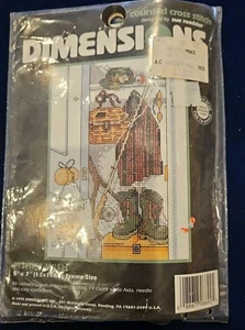  "FISHIN' WISH" - Kit punto croce contato per dimensioni - Per il pescatore! - Foto 1 di 3