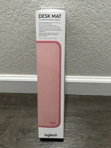 Logitech Desk Mat - Studio Series, Keyboard Mat, Mouse Pad, Dark Rose - Picture 1 of 9