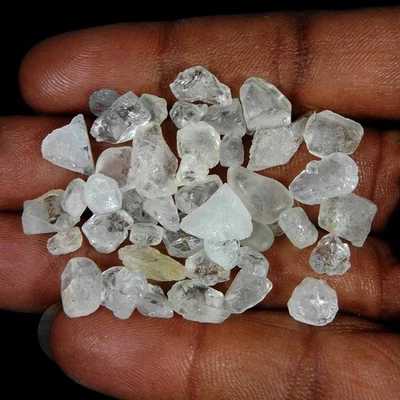 Piedra preciosa de cabujón áspera faceta topacio blanco 100 % natural 78,30 quilates. Lote Foto 1 de 3