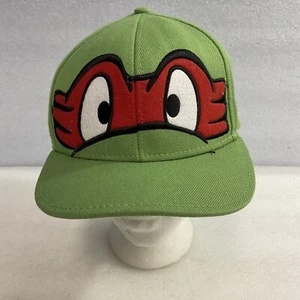 2008 TMNT NINJA TURTLES RETRO STYLE RAPHAEL HAT WITH TAG 7 /3/8" GnuFashion - Picture 1 of 12