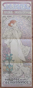 Alfons Maria Mucha poster for the drama The Camellian Lady, 1896 picture 60s - Picture 1 of 2