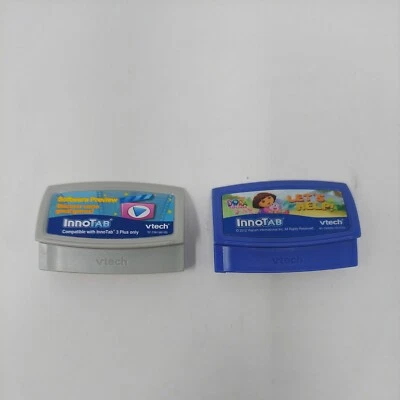 VTech InnoTab Game Cartridge — DORA LET’S HELP & SOFTWARE PREVIEW - UNTESTED - Image 1 of 4