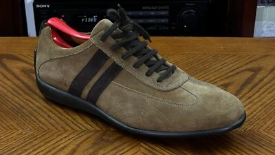 Kenneth Cole Zapatillas Informales a Rayas Años 90 Talla 11 Hechas en Italia Foto 1 de 4