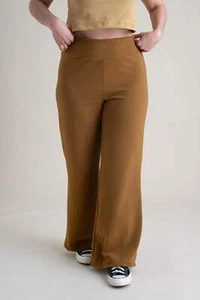 Eleanor Pants in Almond - Picture 1 of 9