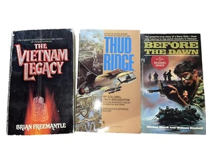 3 Vietnam Books Thud Ridge, Before The Dawn, The Vietnam Legacy Paperback - Picture 1 of 5