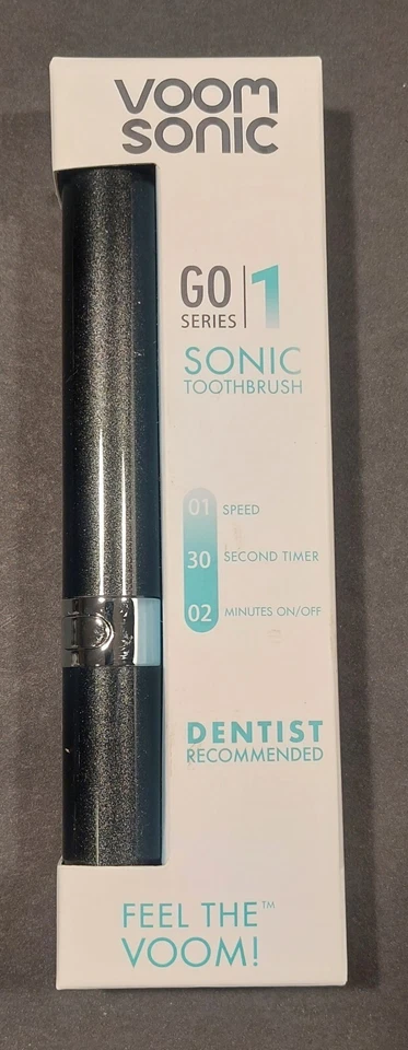Cepillo de dientes sónico Voom Sonic Go serie 1 negro metálico Foto 1 de 1