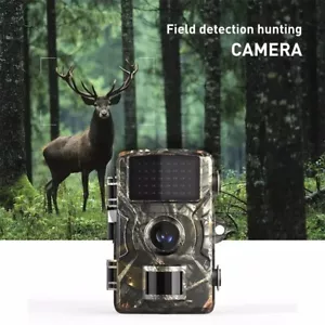 Caméra de Chasse 1080P IP66 Vision Nocturne Étanche Surveillance Infrarouge - Photo 1/14