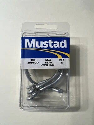 Mustad 39960 Circle Hooks Duratin Saltwater  - Image 1 of 4