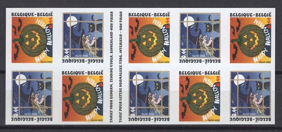 BELGIUM 2004 halloween imperforate mnh** boekje 46on - Image 1 of 1