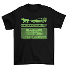 Oregon Trail Delorean Back To The Future T-Shirt Unisex Adult Funny Sizes Game