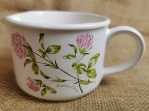 Jarra de leche vintage Royal Worcester Palissy patrón "madreselva" - Imagen 1 de 9