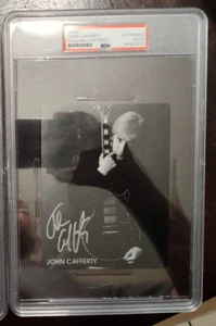 JOHN CAFFERTY BEAVER BROWN EDDIE & THE CRUISERS THE DARK SIDE SIGNED PRINT PSA - Picture 1 of 1