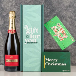 Christmas Champagne & Chocolate Gift Hamper Gift Ideas - Picture 1 of 1