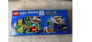LEGO CITY Super Pack 2-in-1 66637 Giocattolo da costruzione per bambini camion e aereo 173 pezzi. - Foto 1 di 4