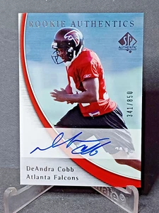 2005 SP Authentic Football Karte #255 Deandra Cobb Rookie Autogramm 341/850 - Bild 1 von 6
