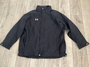 UNDER ARMOUR Black Jacket. Men’s Size XXL. NEW. - Picture 1 of 14