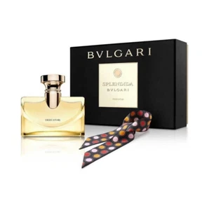 Bvlgari Splendida Iris D'Or 100mL Eau de Parfum (Brand New) Giftset (with Scarf) - Picture 1 of 3