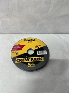 Ruedas de corte de metal e acero inoxidable DeWALT DWA8051B5 4-1/2 x 0,045 x 7/8", paquete de 5 - Imagen 1 de 2