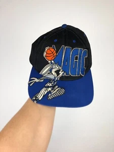 Vintage 90's Orlando Magic Hat Cap Snapback Intercap Bugs Bunny NBA Adult - Picture 1 of 9