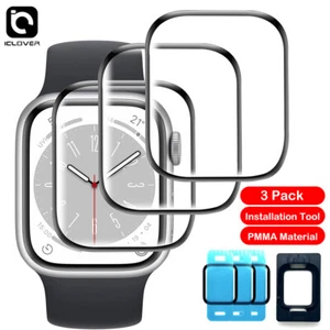 iWatch 41/45 mm 3D Protector de Pantalla Curvo Fr Apple Watch Series 9/8/7 Cubierta Completa - Imagen 1 de 12