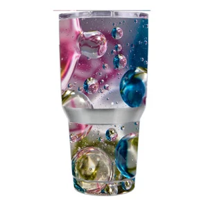 Skin Decal for Ozark Trail 30 oz Tumbler Cup (6-piece kit) / Bubblicious Water - Picture 1 of 1