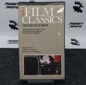 Grand Illusion Video Film Classics VHS (1937) 1984 Reease,  Jean Renoir - Picture 1 of 11