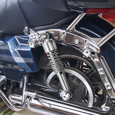 13" Rear Motorcycle Shocks For Harley Road King Electra Glide Street Glide 1980+ - Image 1 of 4