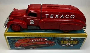 1939 Dodge Airflow Texaco Tanker Truck 1:38 Die Cast Ertl Bank w/key - Picture 1 of 9