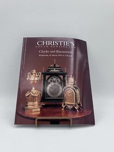 CHRISTIE'S  SOUTH KENSINGTON  Clocks and Barometers  Wednesday 24 March 1999 - Foto 1 di 3