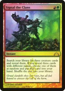 Signal the Clans FOIL NM/LP Gatecrash - Picture 1 of 1