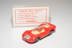 A43 1:60 CHAMPION FERRARI 330 P3 MONZA RED MIB RARE! - Picture 1 of 7