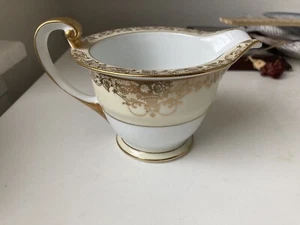 Revana Noritake China Creamer Pitcher Gold Floral Design - Picture 1 of 5