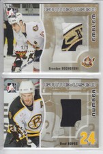 2005-06 ITG HP Heroes and Prospects BOCHENSKI EMBLEM PATCH SHOW SPRING EXPO 1/1