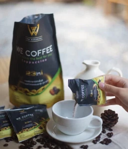 10x WE COFFEE Instant Cappuccino Kräuter 23in1 Mischpulver Arabica ohne Transfette - Bild 1 von 14