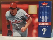 2006 Fleer John Kruk - Greats of the Game Game Used Bat Relic - Phillies