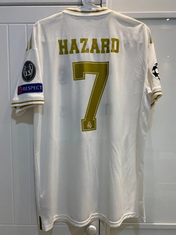 Real Madrid 2019 2020 Home UCL Hazard Cover