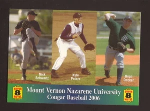 Mount Vernon Nazarene Cougars--2006 Baseball Pocket Schedule--Super 8 Motel - Picture 1 of 1