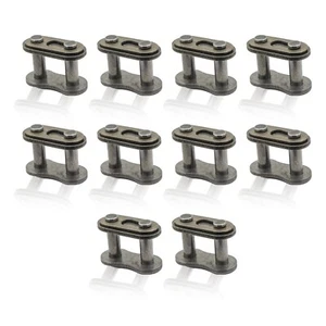 10 #428 Cadena Master Link 50 70 90 110 125cc para ATV Dirt Bike Taotao Sunl Honda - Imagen 1 de 5