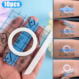 10x Medical Clear Tape Film Adhesive Plaster Wound Dressing Fixation Waterproof - Picture 1 of 14