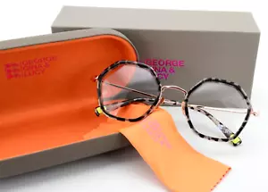 GGL Brille Babyseeter 48-23 135 c004 Grey Havanna Rosé Gold Glanz Sechseck OVP - Bild 1 von 11