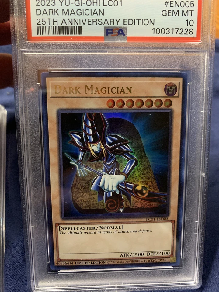 Dark Magician (25th Anniversary Edition) LC01-EN005 Legendary Collection Psa 10 - Image 1 of 1