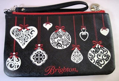 Brighton кошелек с ремешком мешок любовь заметки радость счастливый мир любовь макияж косметичка - Изображение 1 из 4