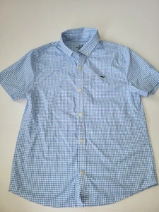 Jungen Vineyard Vines Performance kurzärmliges Button-Down-Hemd Größe Small (8-10) - Bild 1 von 3