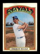 1972 Topps Cookie Rojas #415 Set Break Kansas City Royals