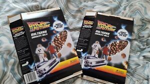 4 x Back to the Future empty Cereal boxes 