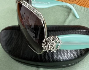 Roberto Cavalli Sonnenbrille Brille Tespio 381S Mintgrün Silber mit Etui Vintage - Bild 1 von 7