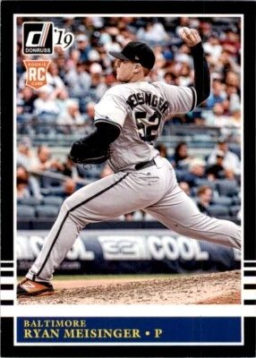 2019 Panini Donruss Ryan Meisinger Rookie Baltimore Orioles #248 MLB Baseball - Image 1 of 2