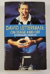 M) David Letterman : On Stage and Off by Rosemarie Lennon (1994 Paperback Book) - Picture 1 of 7