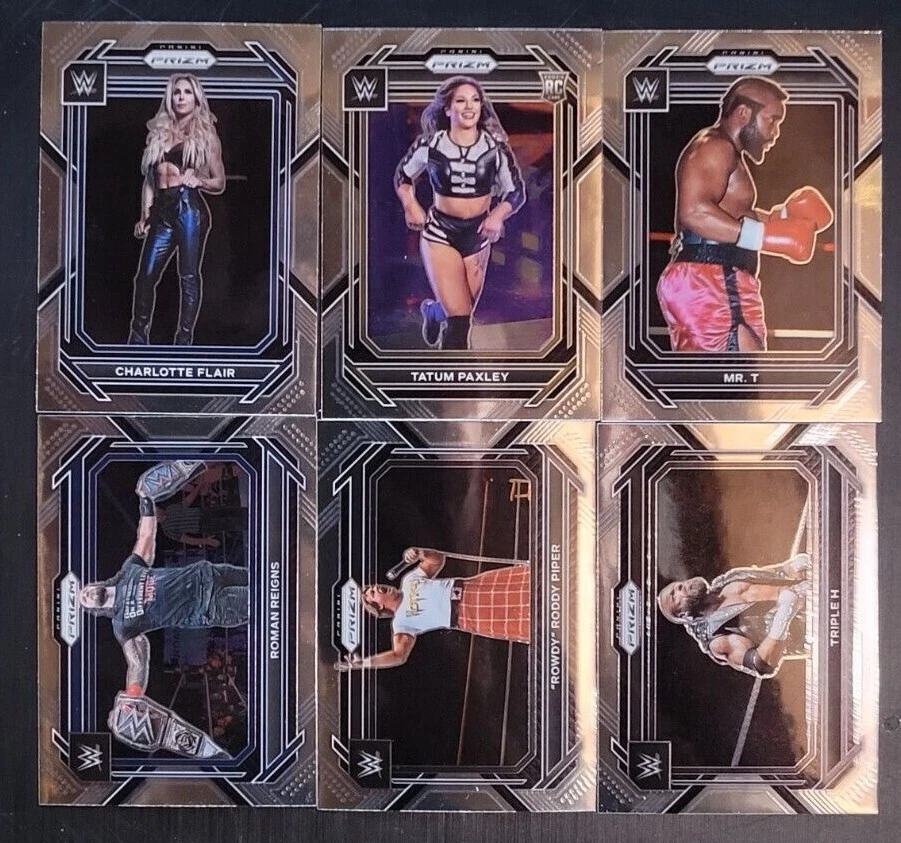 2023 Panini Prizm WWE Wrestling BASE Cards with Rookies You Pick - Image 1 of 1
