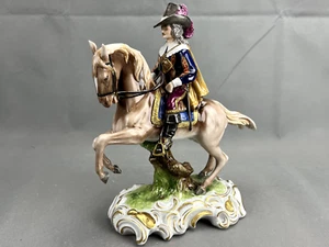 Unterweissbach Porzellan Athos Musketiere Reiter Figur 1. Wahl 9801 - Bild 1 von 9